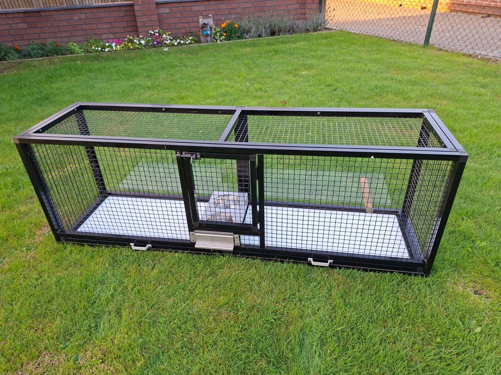 Vogelkooi custom made, Ophalen, Zo goed als nieuw, Metaal, Vogelkooi