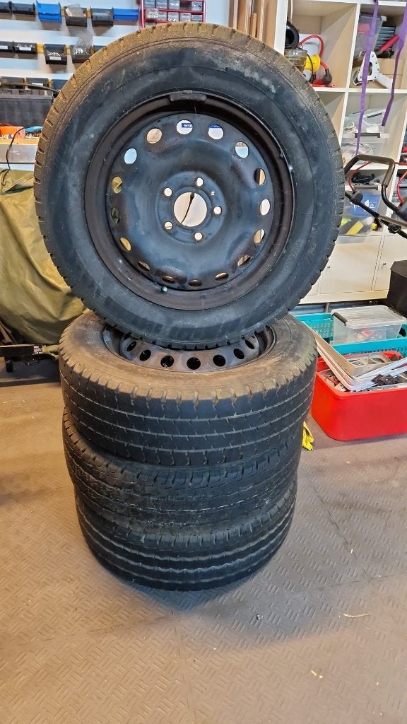 4x stalen velgen Opel Vivaro/Renault Trafic/Primastar 16inch, Ophalen, Velg(en), 16 inch, 205 mm