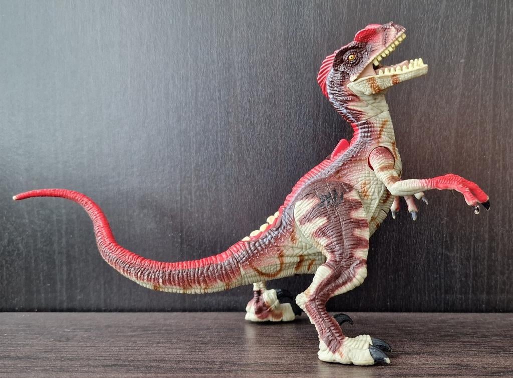 Jurassic Park 3 - Dino Alpha Velociraptor, Ophalen of Verzenden, Gebruikt