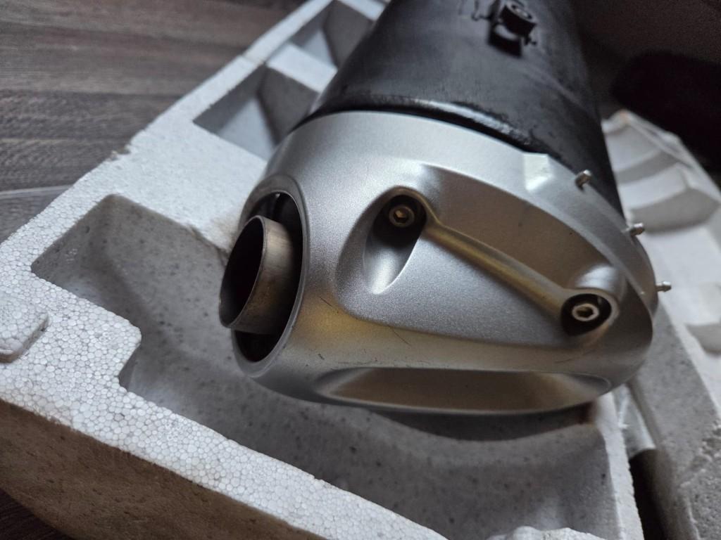 Originele Uitlaat / Demper Yamaha Super Ténéré XT1200Z, Motoren, Onderdelen | Yamaha, Gebruikt, Ophalen of Verzenden