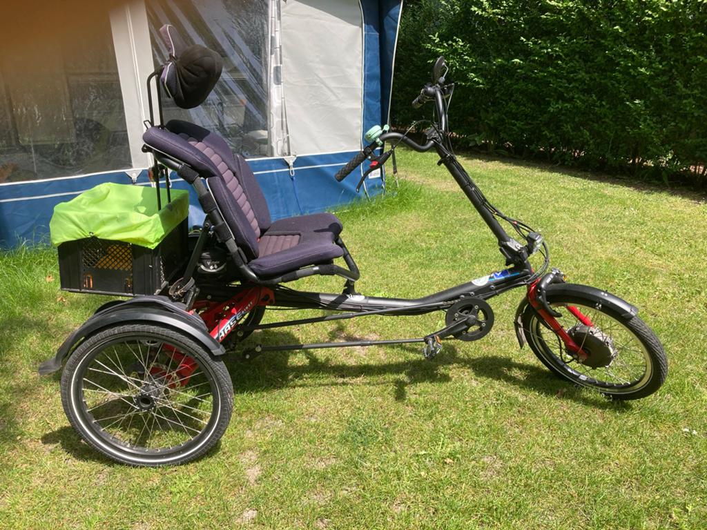 Driewielfiets Hase Trigo Up E (elecktrisch), Ophalen of Verzenden, Gebruikt