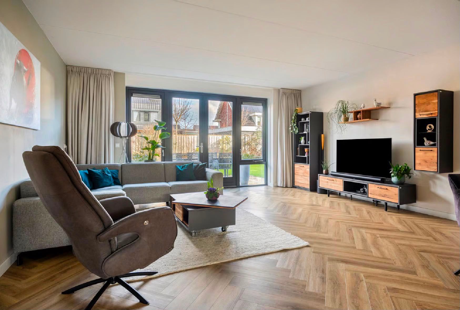 Tv meubel set, Ophalen, Zo goed als nieuw