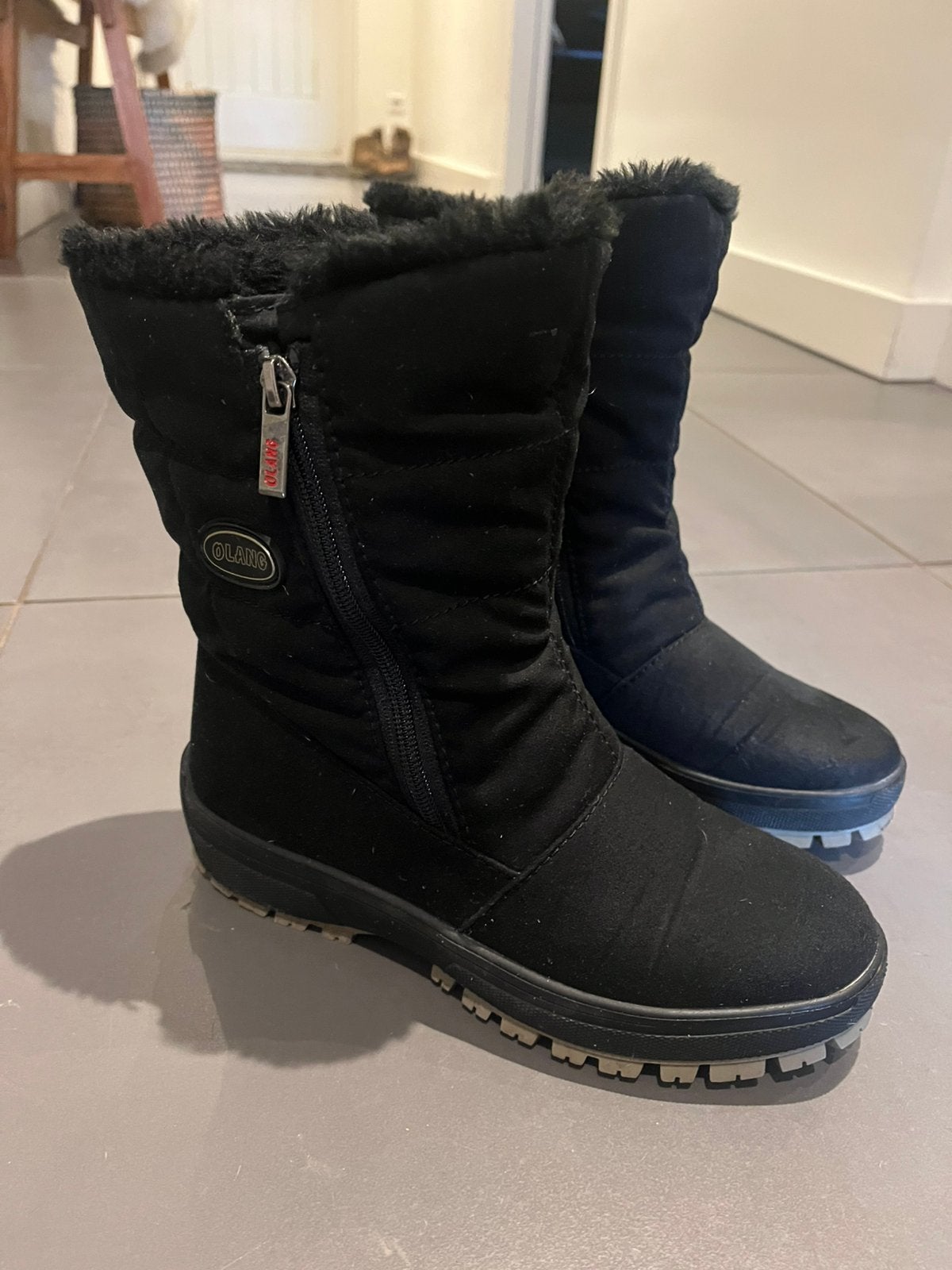 OLANG SNOWBOOT GRACE OC DAMES, Kleding | Dames, Ophalen, Zwart, Snowboots, Zo goed als nieuw