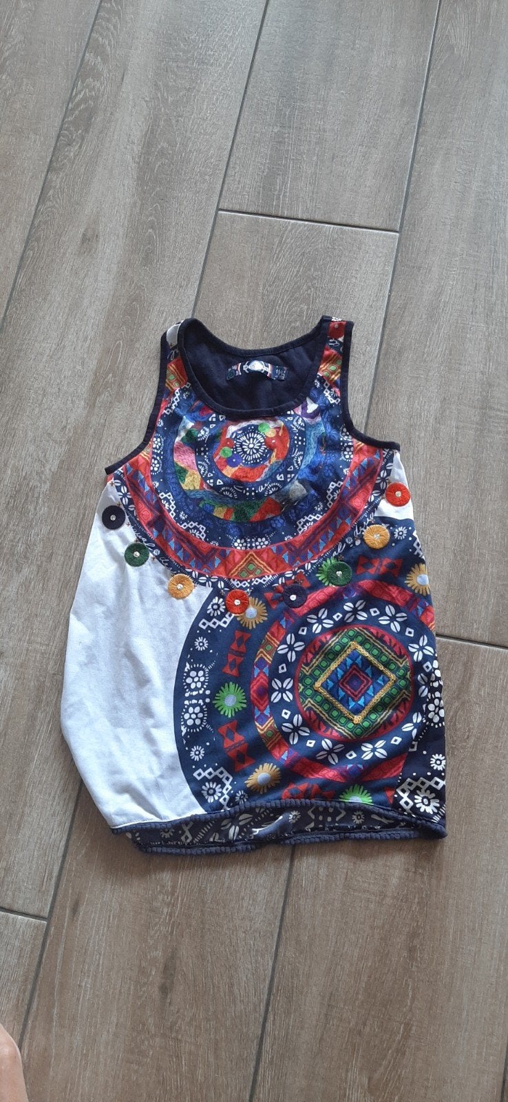 Desigual top mt 11/12, Desigual, Meisje, Ophalen of Verzenden, Zo goed als nieuw