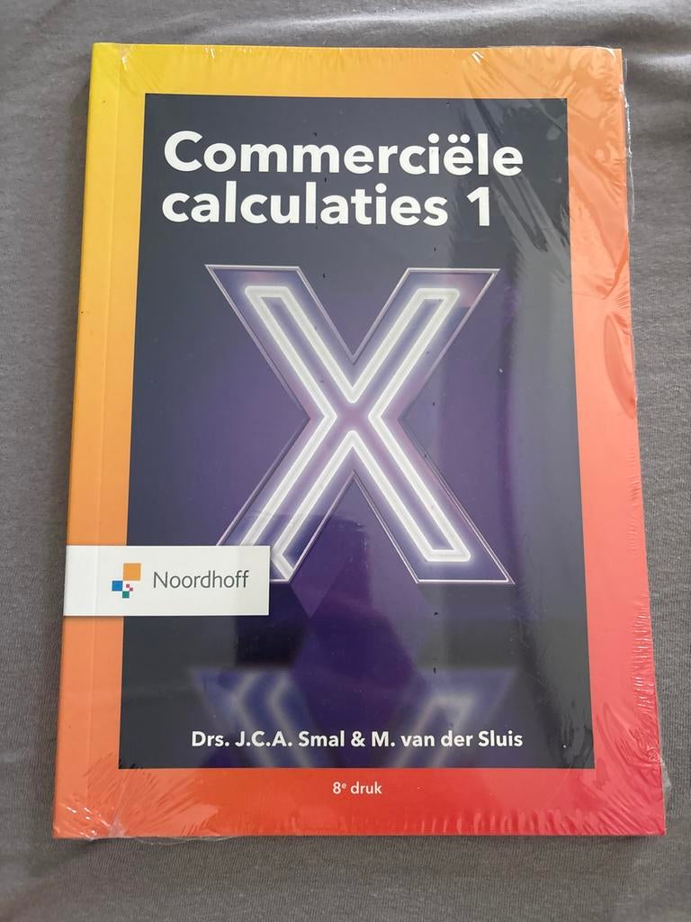 Commerciële calculaties 1 - 8e druk - Noordhoff, Ophalen of Verzenden, Gamma, Nieuw, MBO