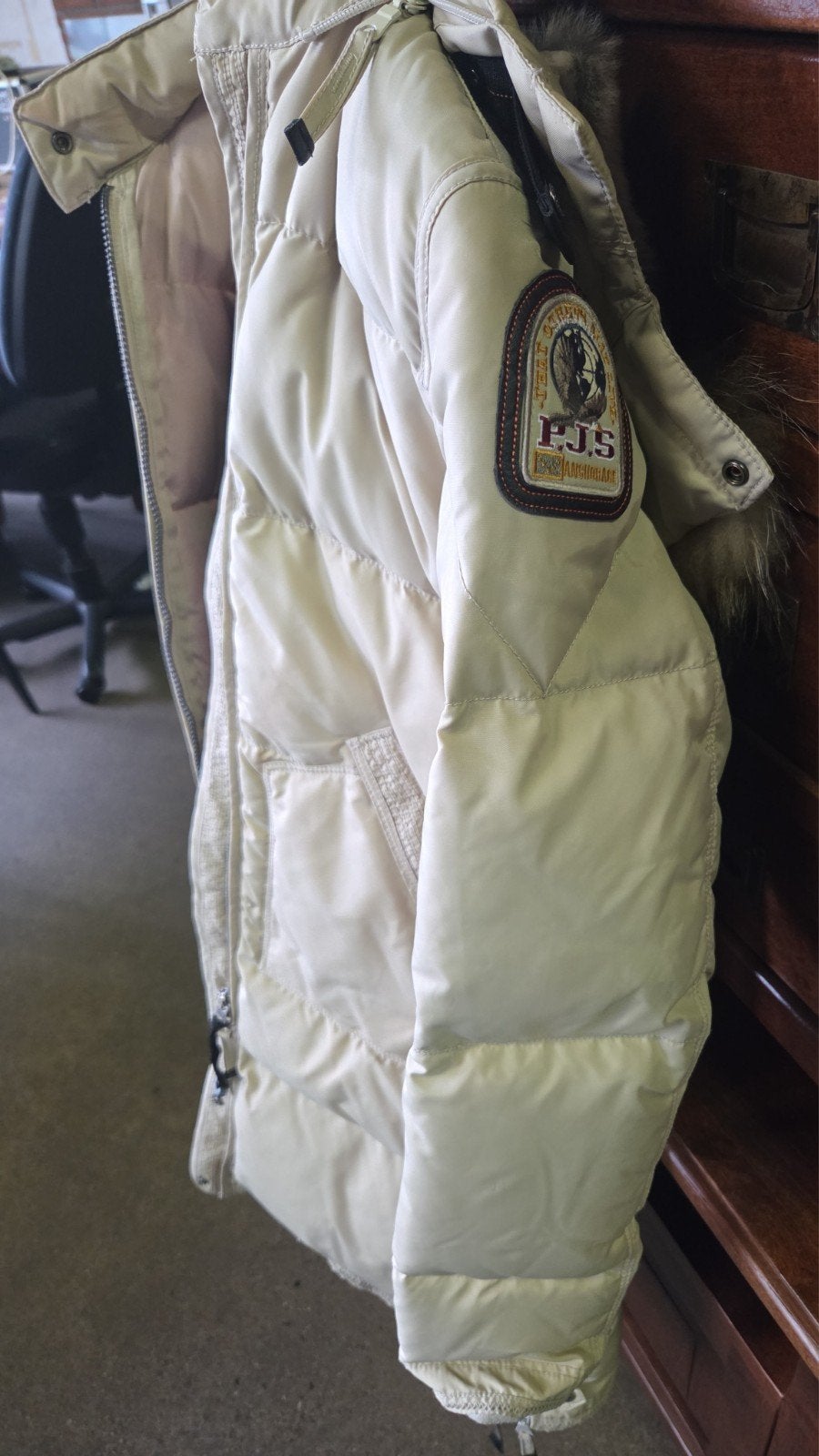 parajumper usaf 210 squadron masterpiece series dames M, Kleding | Dames, Jassen | Winter, Maat 38/40 (M), Beige, Ophalen of Verzenden