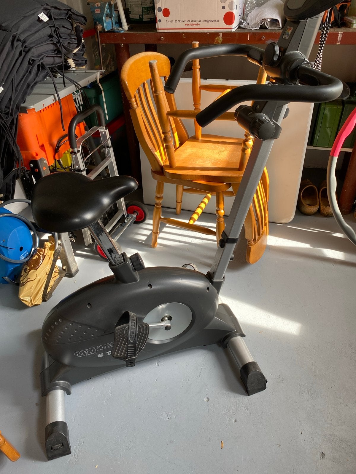 Kettler Hometrainer - Ideaal voor Thuis Fitness, Gebruikt, Ophalen of Verzenden, Metaal, Benen