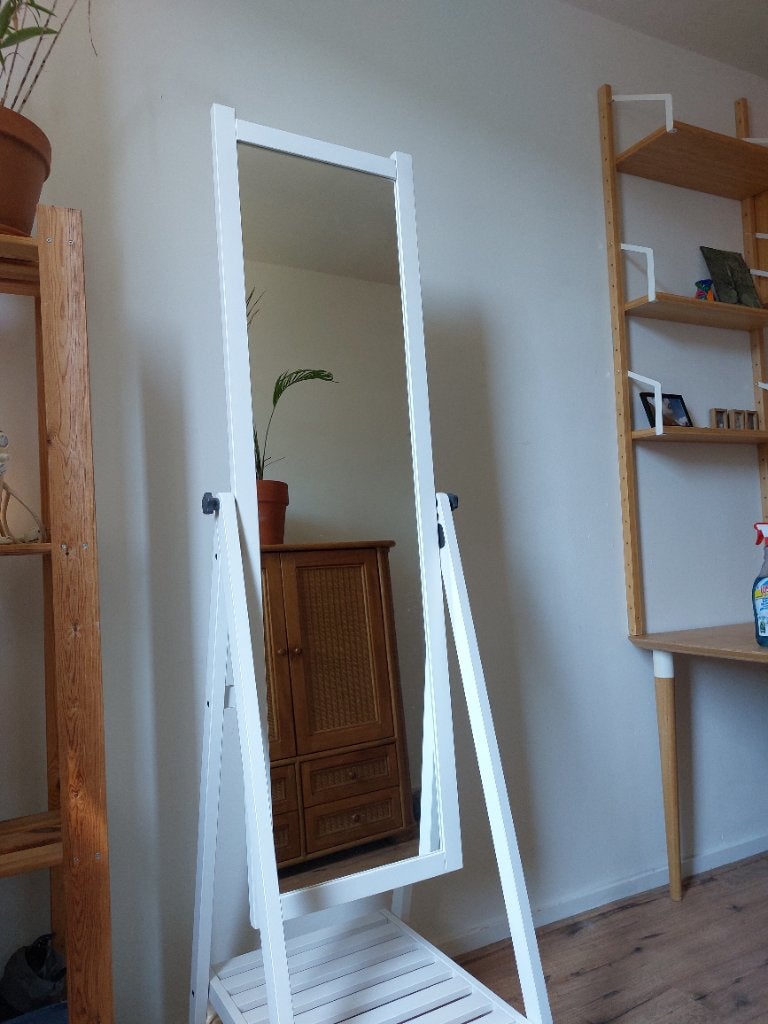 Staande spiegel ikea, Ophalen, Minder dan 50 cm, Zo goed als nieuw, 150 tot 200 cm