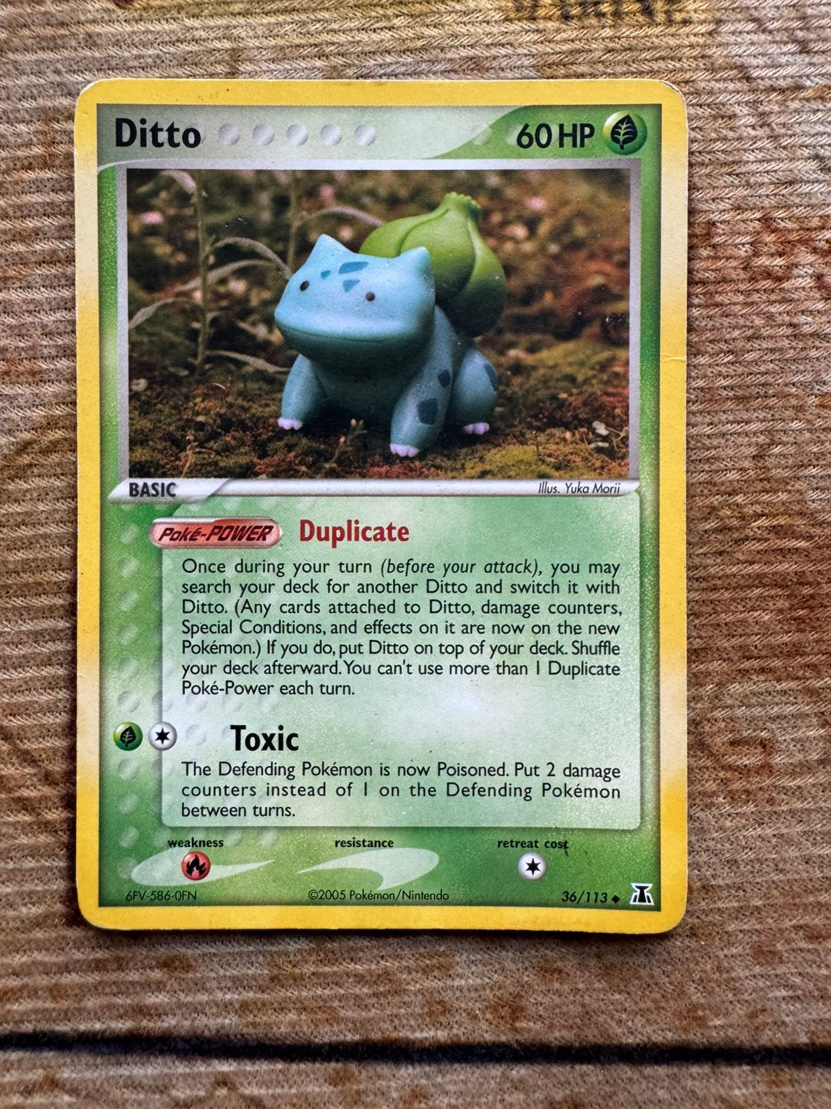 Ditto DS36, Ophalen of Verzenden, Gebruikt, Losse kaart