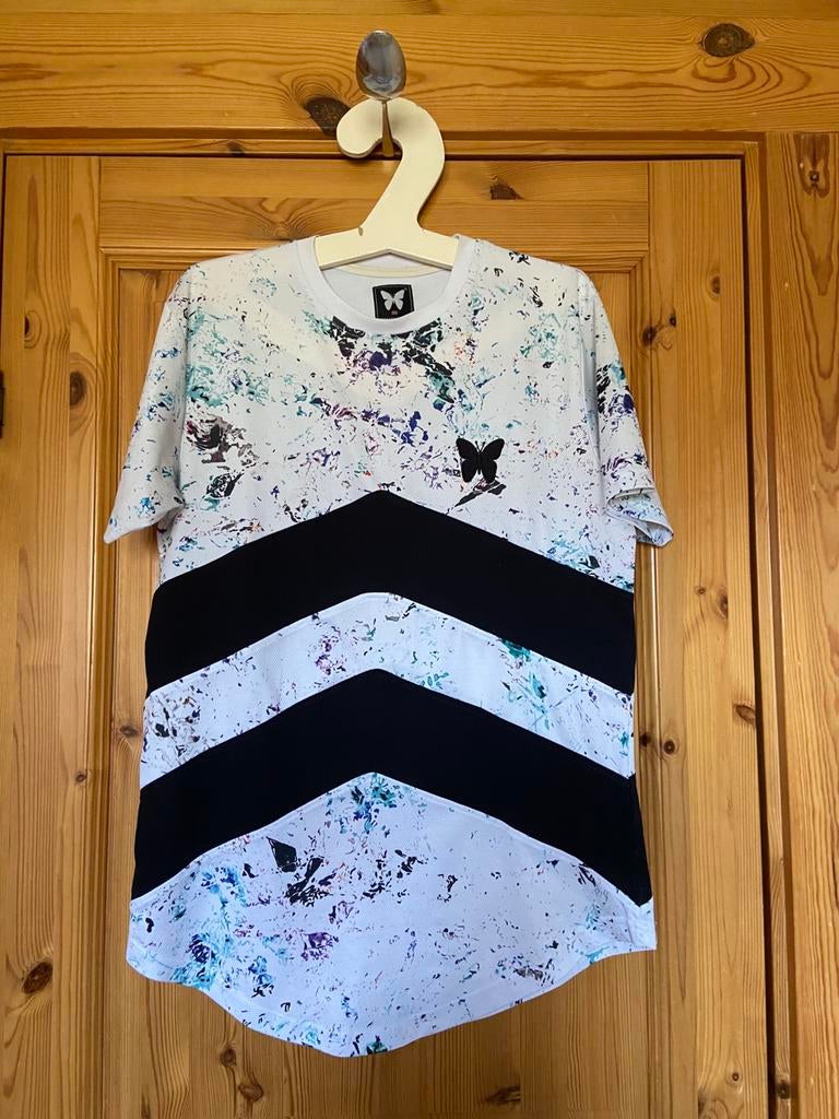 T-shirt good fot nothing S oto 50 lengte 75, Ophalen of Verzenden, Zo goed als nieuw, Maat 46 (S) of kleiner, Wit