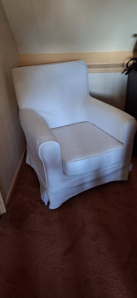 Fauteuil, Huis en Inrichting, Fauteuils, Ophalen, Gebruikt, Minder dan 75 cm, Stof