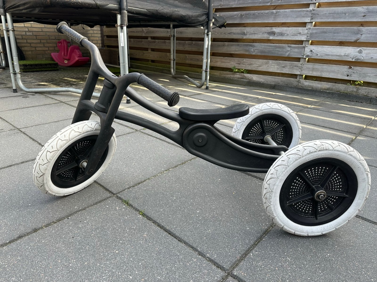 Wishbone Bike 3-in-1 Loopfiets Zwart, Ophalen of Verzenden, Gebruikt, Loopfiets