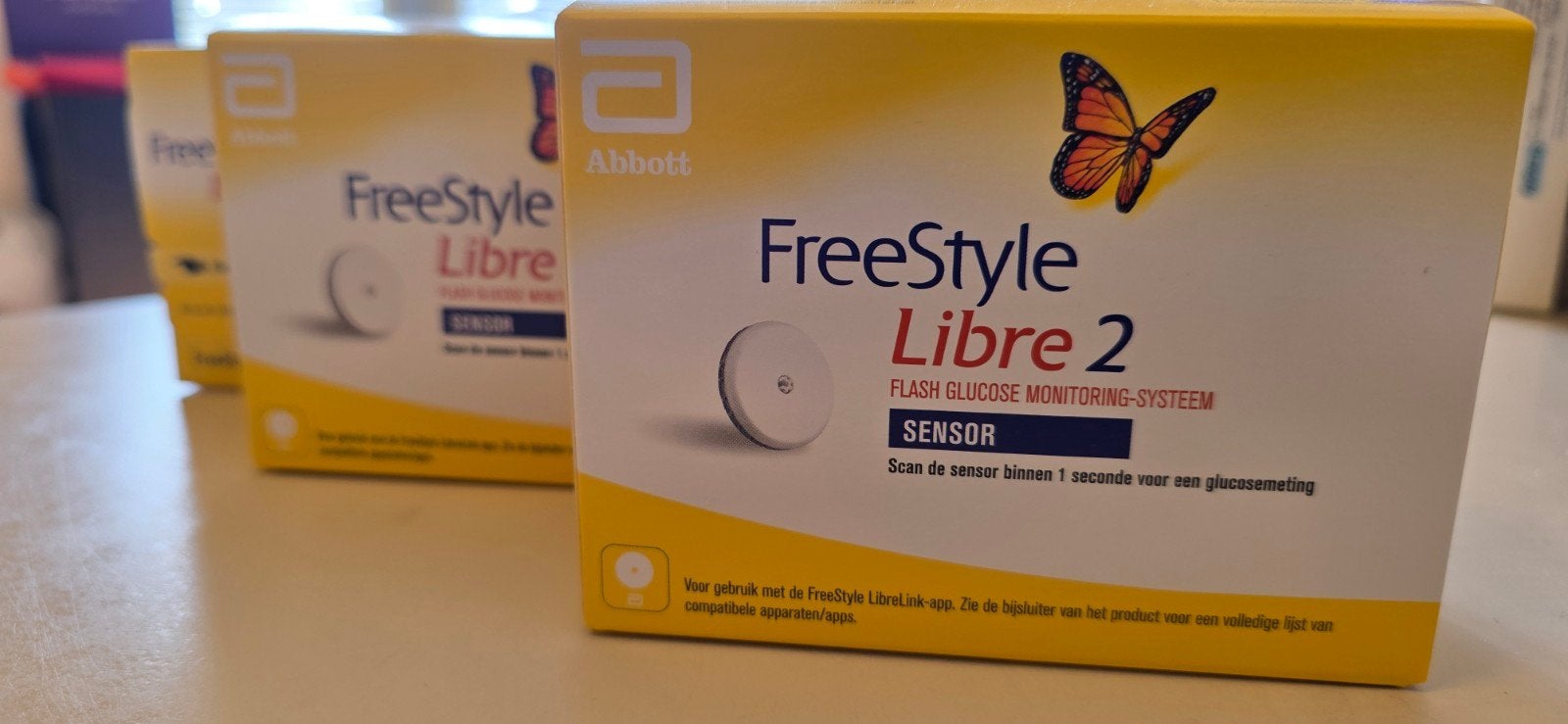 Abbott FreeStyle Libre 2 Flash Glucose Monitoring Systeem, Ophalen of Verzenden, Nieuw, Overige typen
