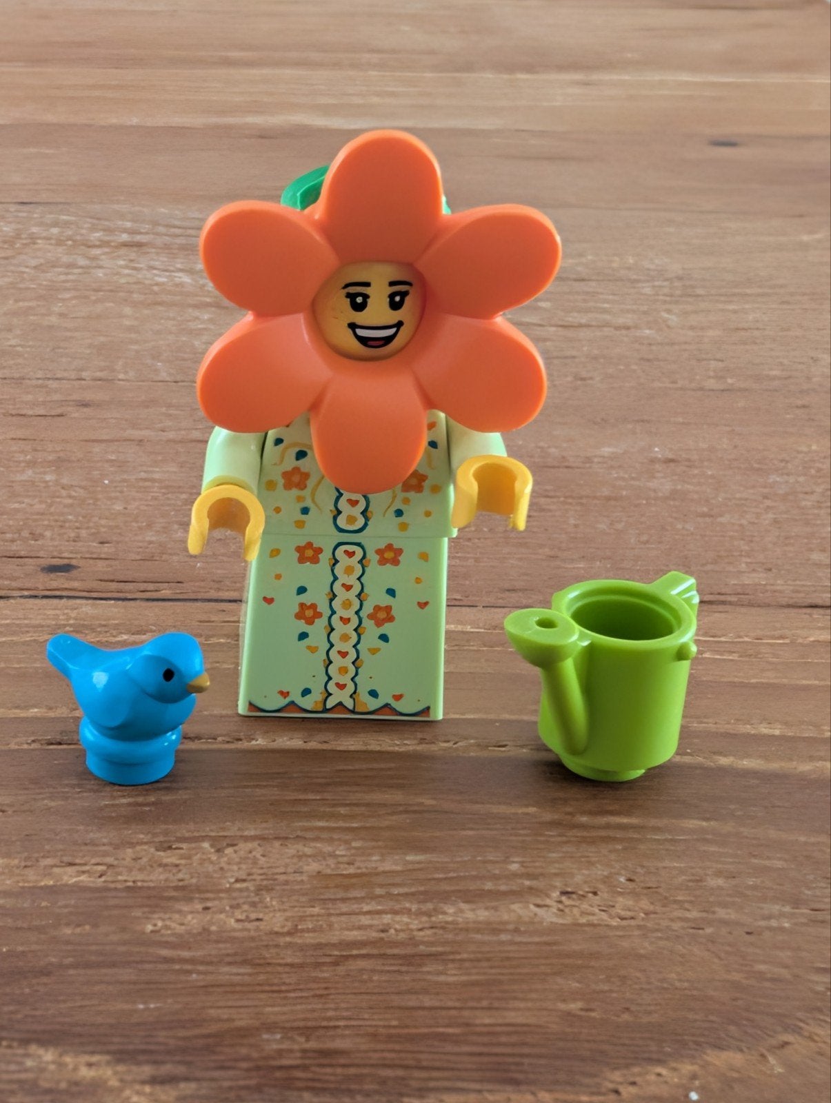 Lego Minifigures Bloem kostuum met accessoires, Lego, Nieuw, Ophalen of Verzenden, Minifiguur