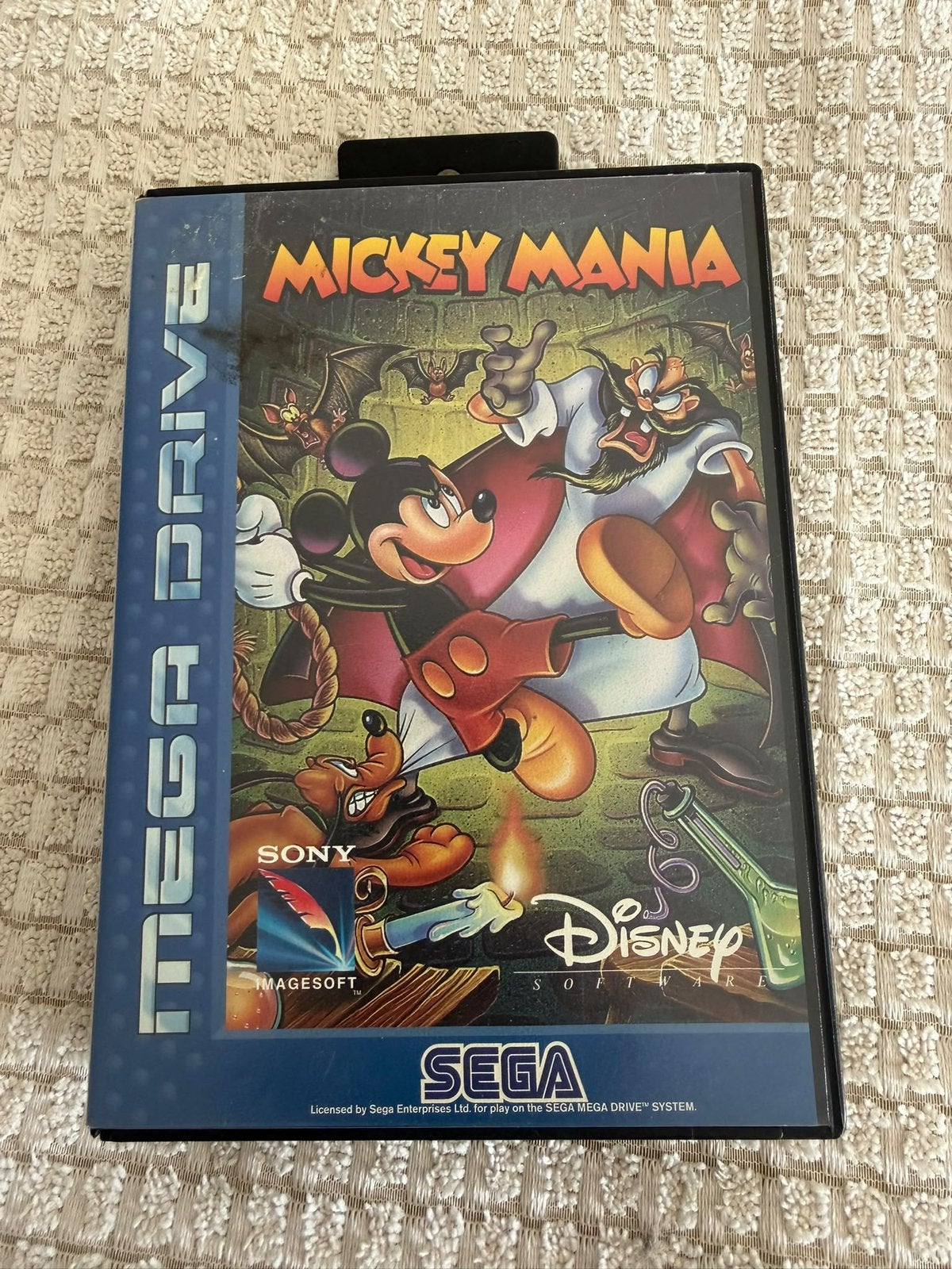Mickey Mania Sega Mega Drive ongetest, Spelcomputers en Games, Avontuur en Actie, 1 speler, Ophalen of Verzenden, Zo goed als nieuw