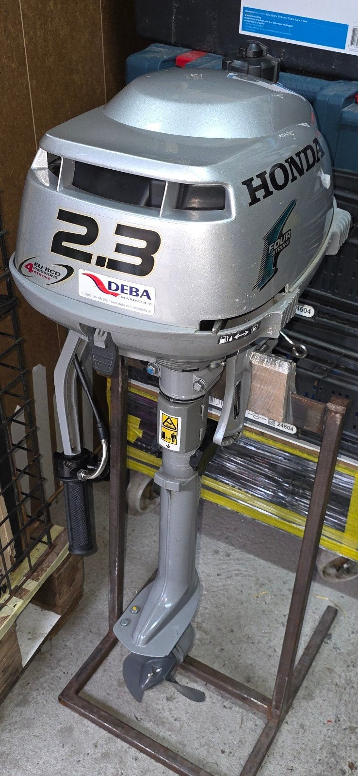 HONDA 2.3PK benzine motor, Ophalen, Gebruikt, Minder dan 5 pk, Viertaktmotor
