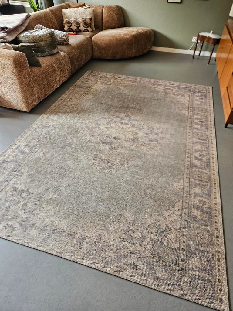 Vloerkleed By-Boo 200x290 cm groen, Huis en Inrichting, Stoffering | Tapijten en Kleden, Ophalen, Gebruikt, 200 cm of meer, 200 cm of meer