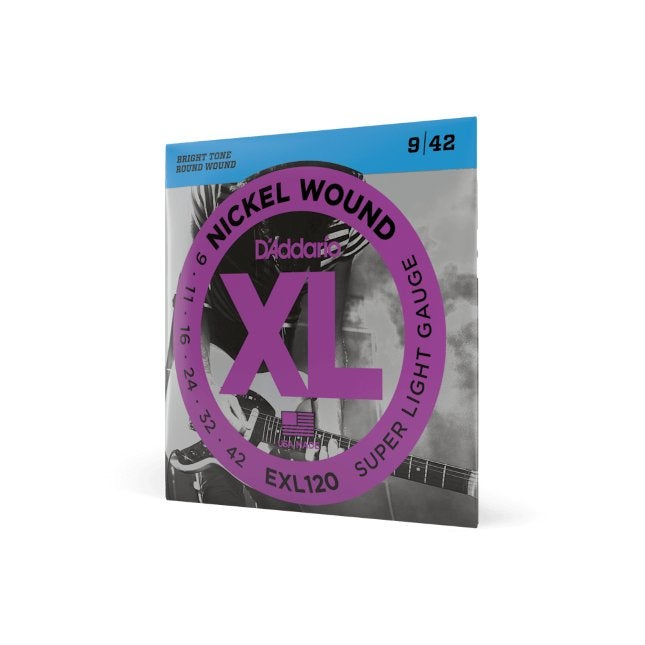 D'Addario EXL120 Super Light elektrische gitaarsnaren, ., Nieuw, Ophalen of Verzenden, .