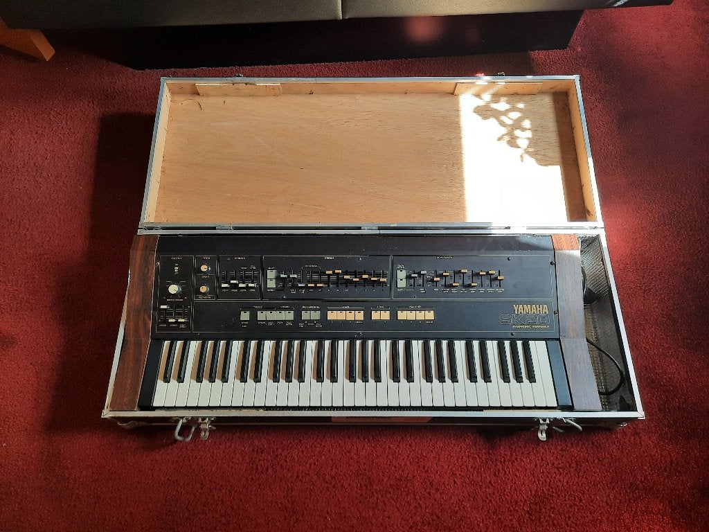 Yamaha SK20 Symphonic Ensemble Synthesizer(zie beschrijving), Muziek en Instrumenten, Gebruikt, Yamaha, Met koffer of flightcase
