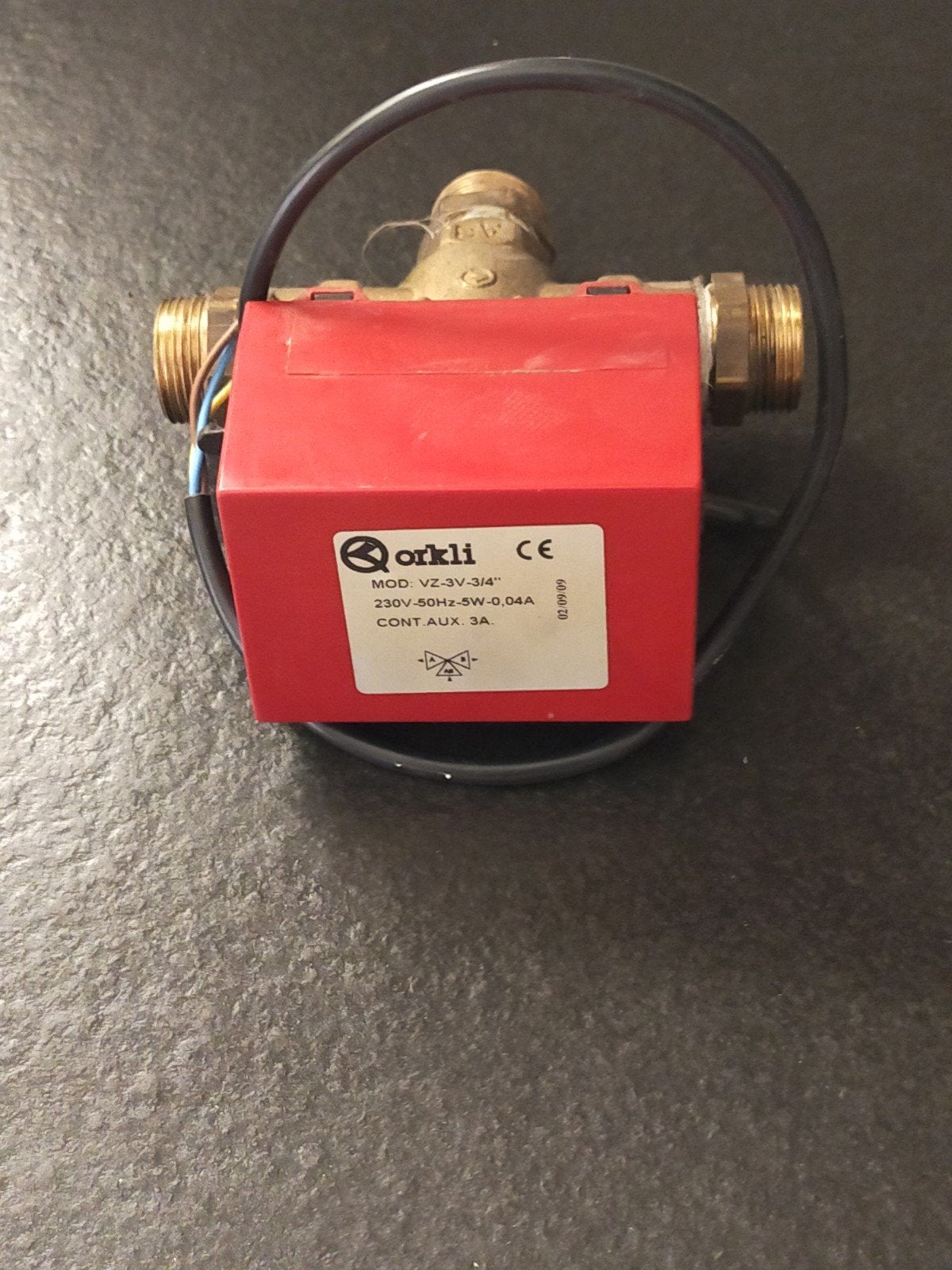 Orkli VZ-3V-3/4" 230V-50Hz-5W-0,04A klep, Ophalen of Verzenden