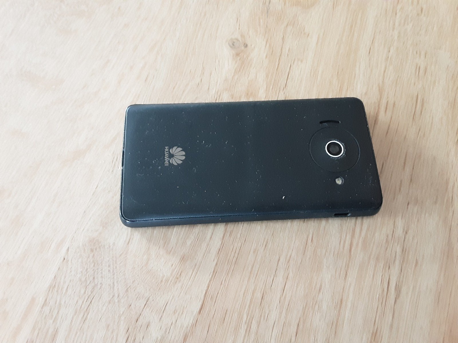 Huawei Y300-0100 - Zwarte Android Smartphone, Gebruikt, Zwart, Touchscreen, 3 tot 6 megapixel