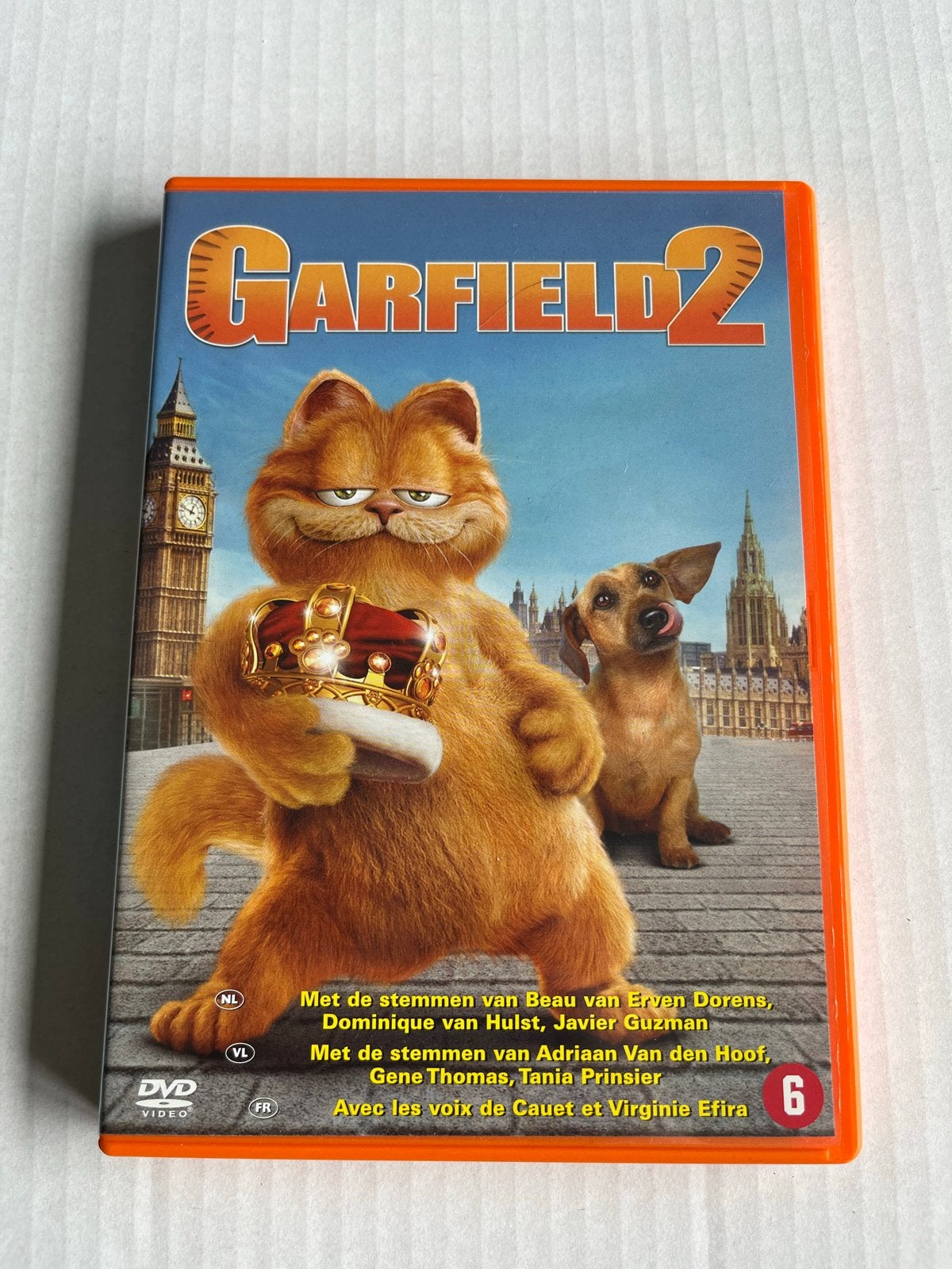 Garfield 2 - DVD, Gebruikt, Nederlands, Vanaf 6 jaar, Ophalen of Verzenden