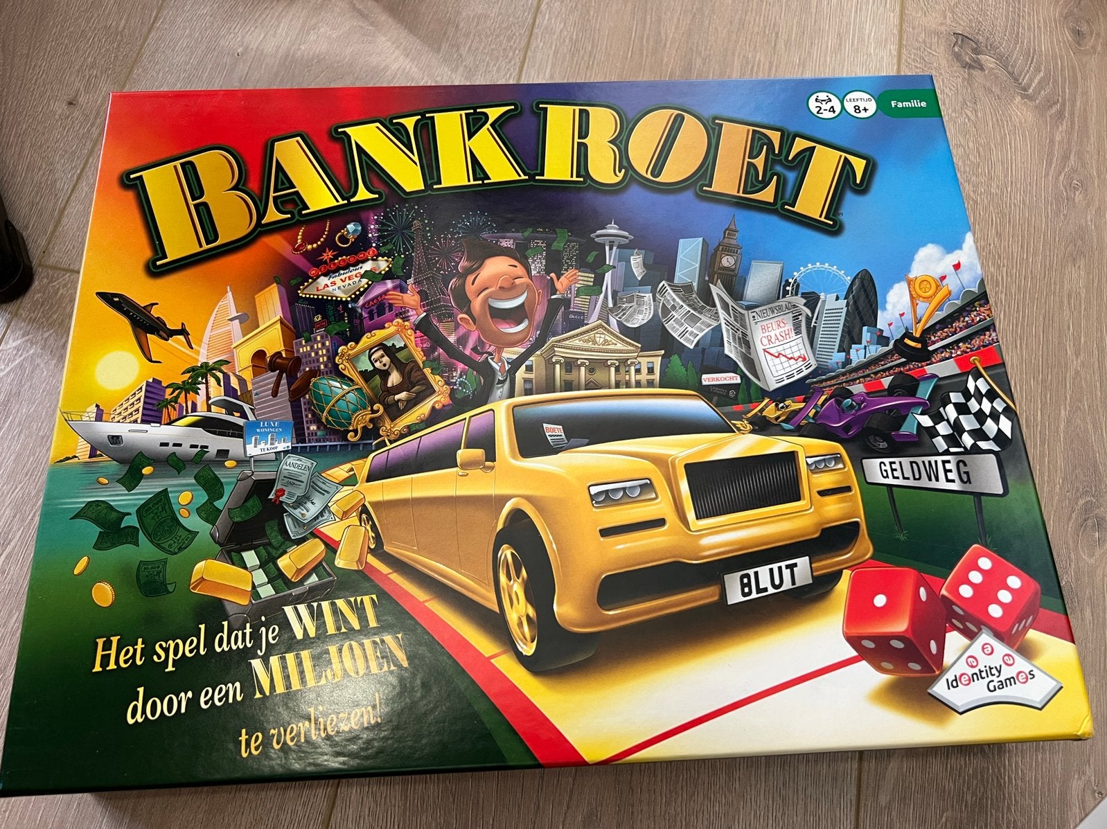 Bordspel “Bankroet”, Een of twee spelers, Ophalen of Verzenden, Nieuw