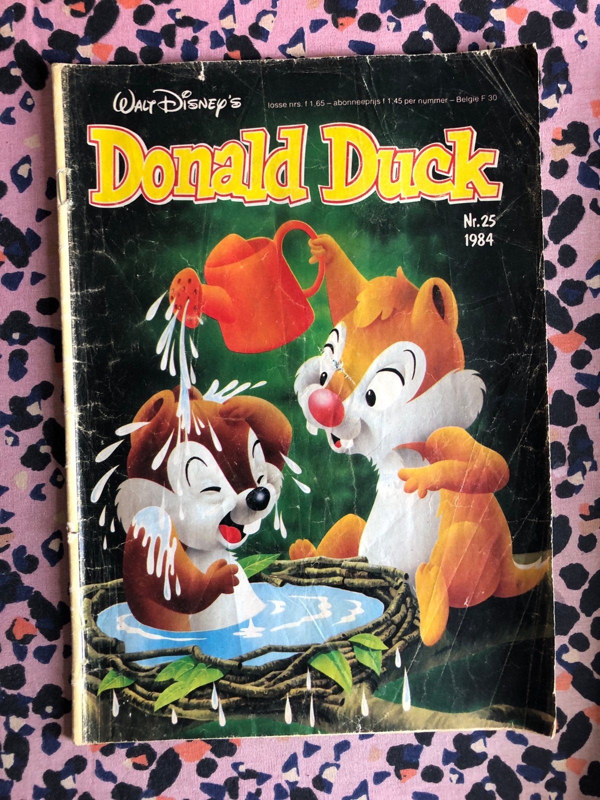 Oude Donald Duck stripboeken, Ophalen, Gelezen