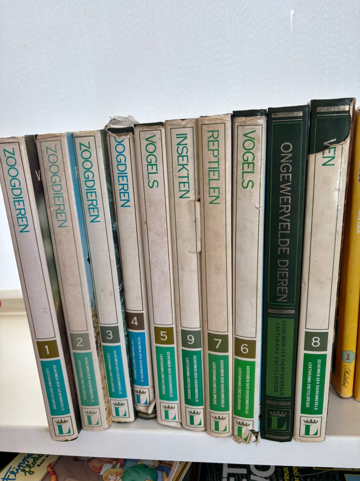 Te koop dieren enciclopedie, Ophalen, Gelezen, Dieren, Complete serie
