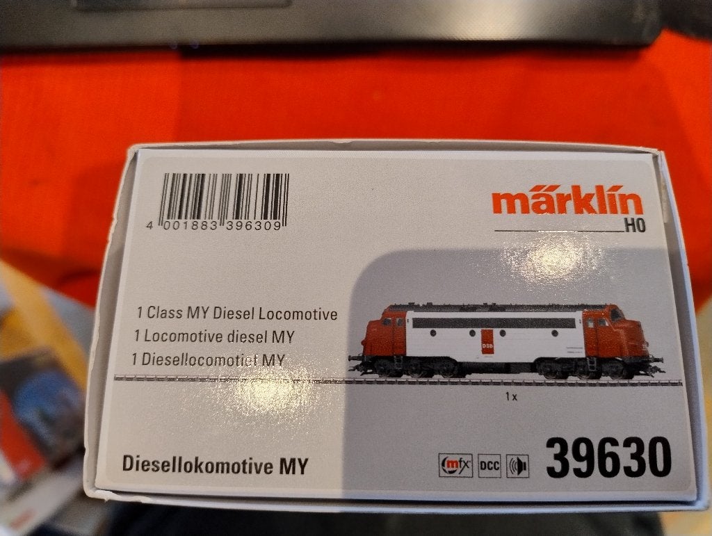 Märklin 39630 DSB Class MY Diesel Locomotive, Hobby en Vrije tijd, Modeltreinen | H0, Nieuw, Locomotief, Wisselstroom, Märklin