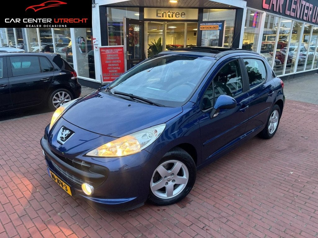 Peugeot 207 1.4 VTi XS Pack, Auto's, Dealer onderhouden, Blauw, Origineel Nederlands, Bedrijf