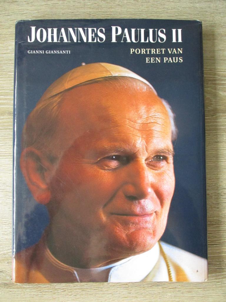 Johannes Paulus II; portret van een paus - Gianni Giansant, Ophalen of Verzenden, Gelezen