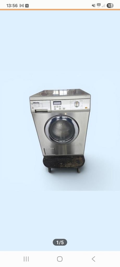 Miele Professional PW 5065 Bedrijfswasmachine, Witgoed en Apparatuur, Wasmachines, Ophalen, 1200 tot 1600 toeren, Gebruikt, 10 kg of meer