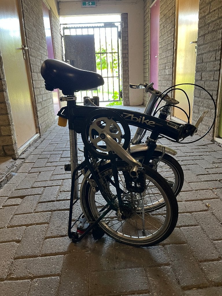 buzbike vouwfiets, Fietsen en Brommers, Gebruikt, Velgrem, 14 tot 16 inch, Versnellingen