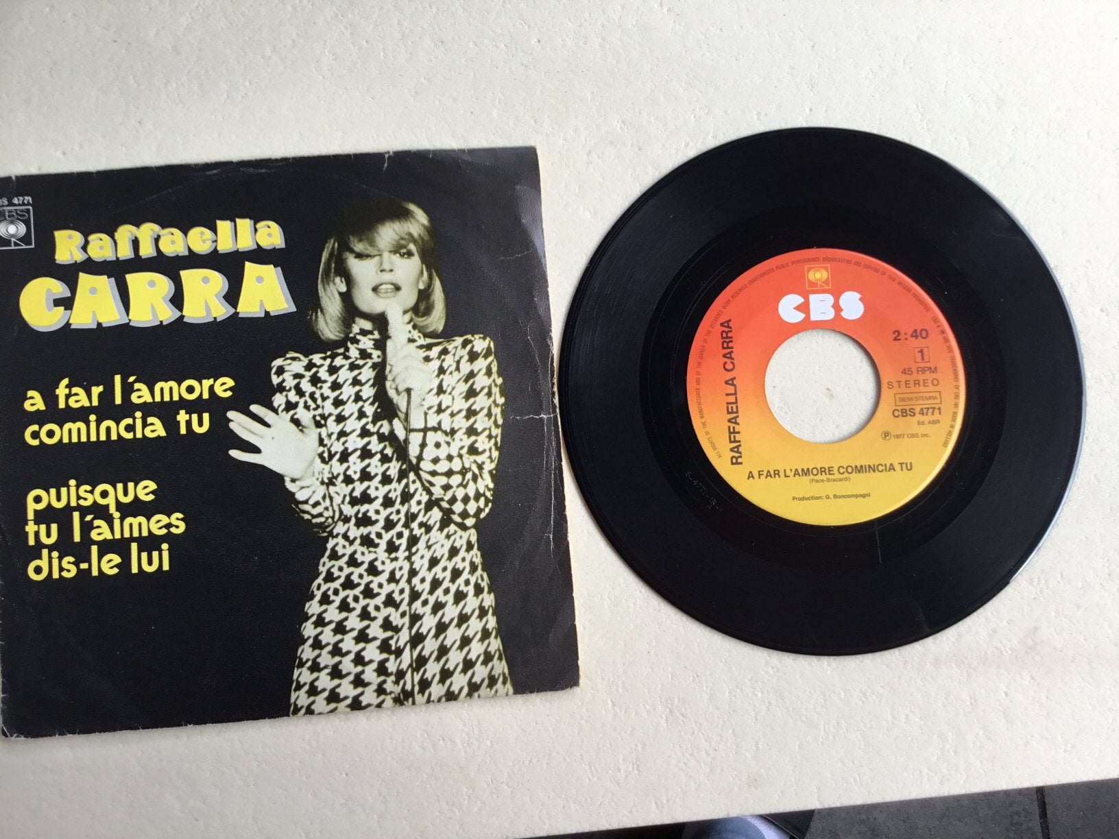 Raffaella Carra, Ophalen of Verzenden, Zo goed als nieuw, Pop
