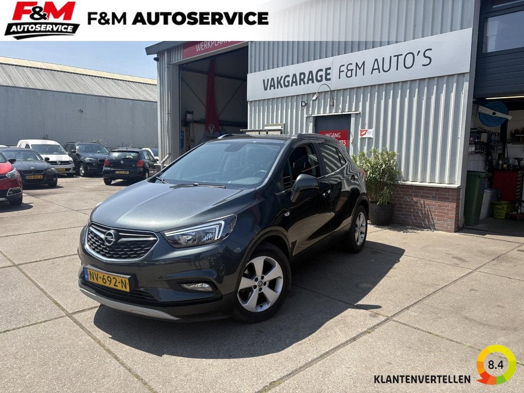 Opel Mokka X 1.4 Turbo Innovation Clima, cruise, camera, tre, Auto's, Opel, Stof, Gebruikt, Origineel Nederlands, Handgeschakeld