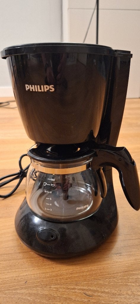 Philips HD7432 Filterkoffiezetapparaat: Compact & Werkt Top!, Witgoed en Apparatuur, Ophalen, Koffiemachine, Gemalen koffie, Zo goed als nieuw