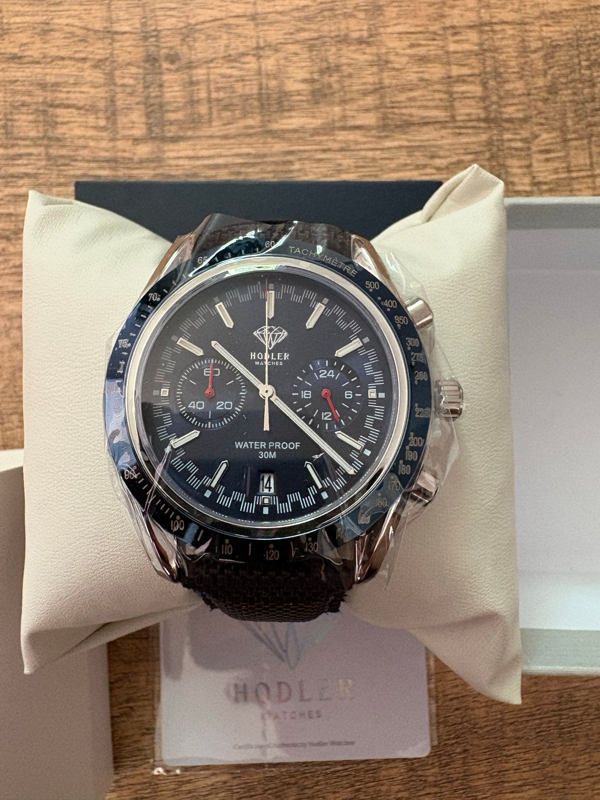 Hodler horloge - Nieuw en ongedragen met beschermfolie, Overige merken, Staal, Polshorloge, Overige materialen