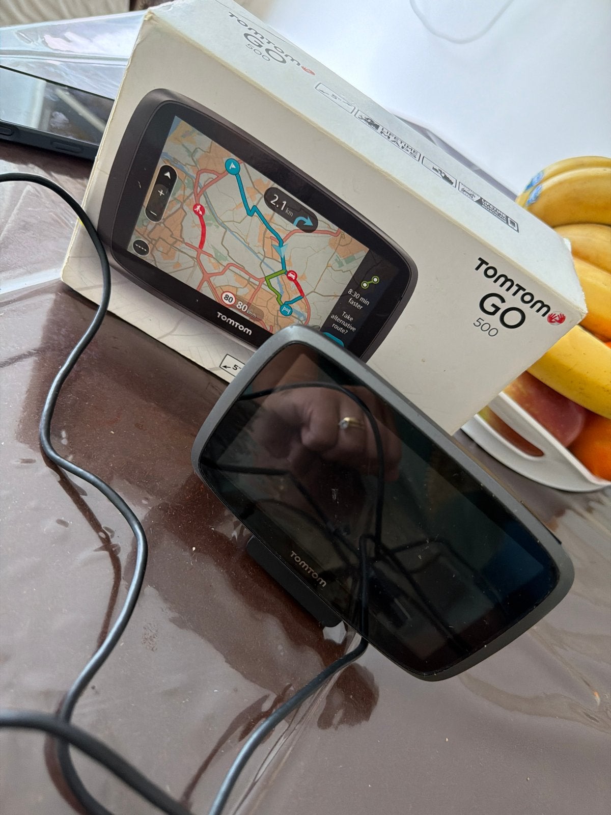 TomTom GO 500 Navigatiesysteem - Zo goed als nieuw, Ophalen of Verzenden, Zo goed als nieuw