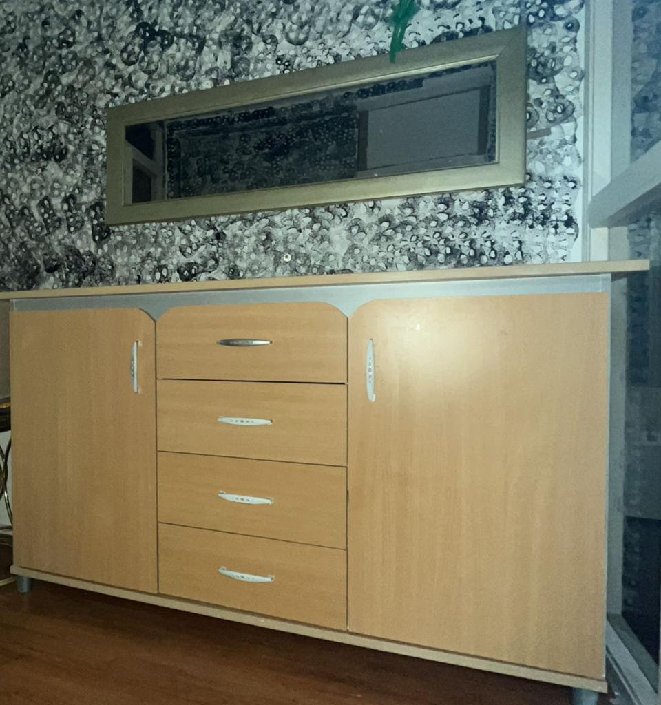 Dressoir, Huis en Inrichting, Keuken | Complete keukens, Ophalen of Verzenden, Zo goed als nieuw, Wit, Enkelwandige keuken