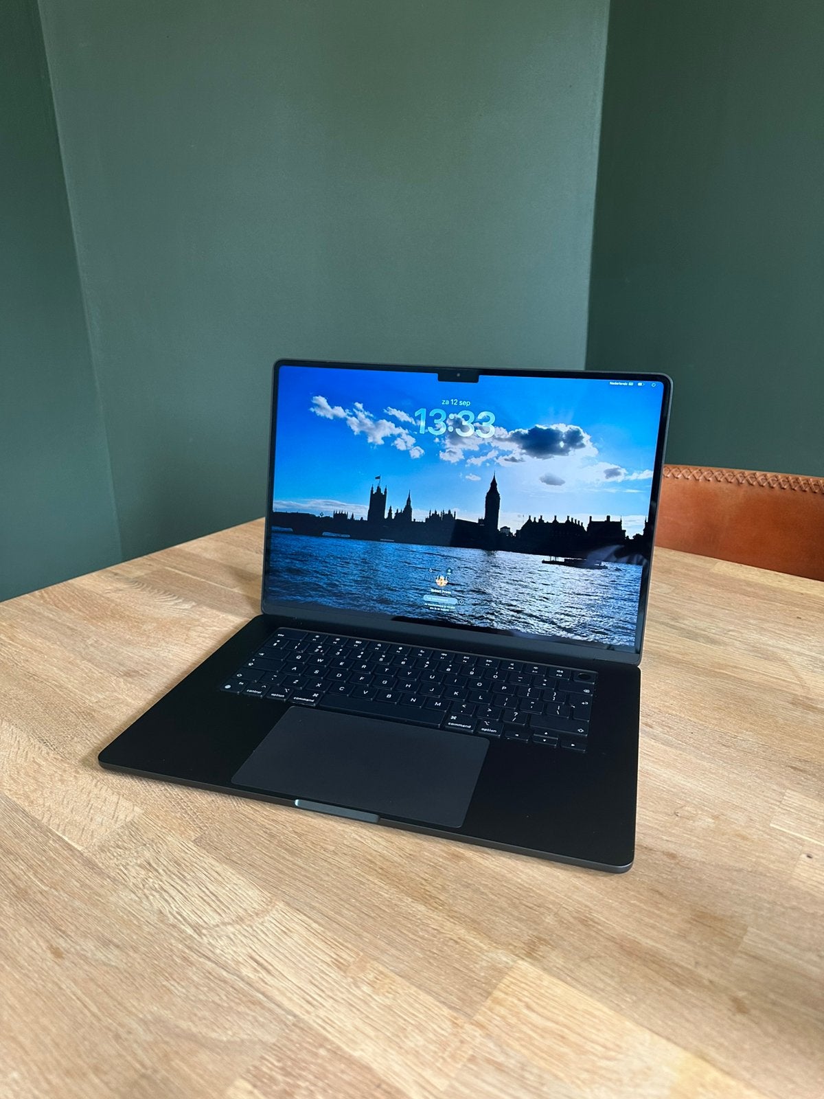 MacBook Air M2, 15 inch, 16 GB RAM, 1 TB SSD, 17 cycli, Computers en Software, Ophalen, 1 TB of meer, Zo goed als nieuw, MacBook Air