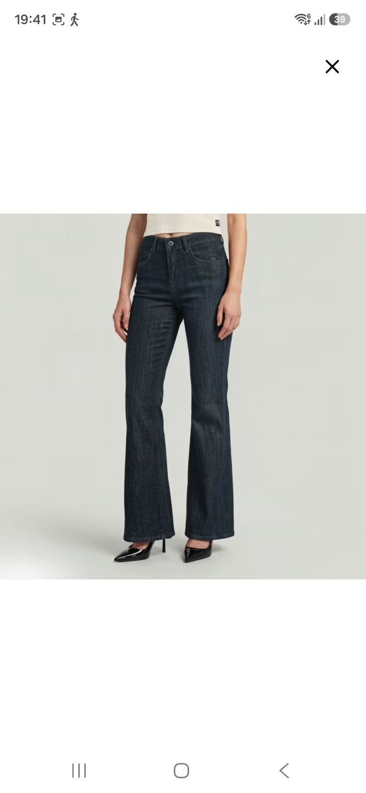 G-star stevey flare neo raw maat 29-28, Kleding | Dames, Maat 38/40 (M), Blauw, Ophalen of Verzenden, Lang
