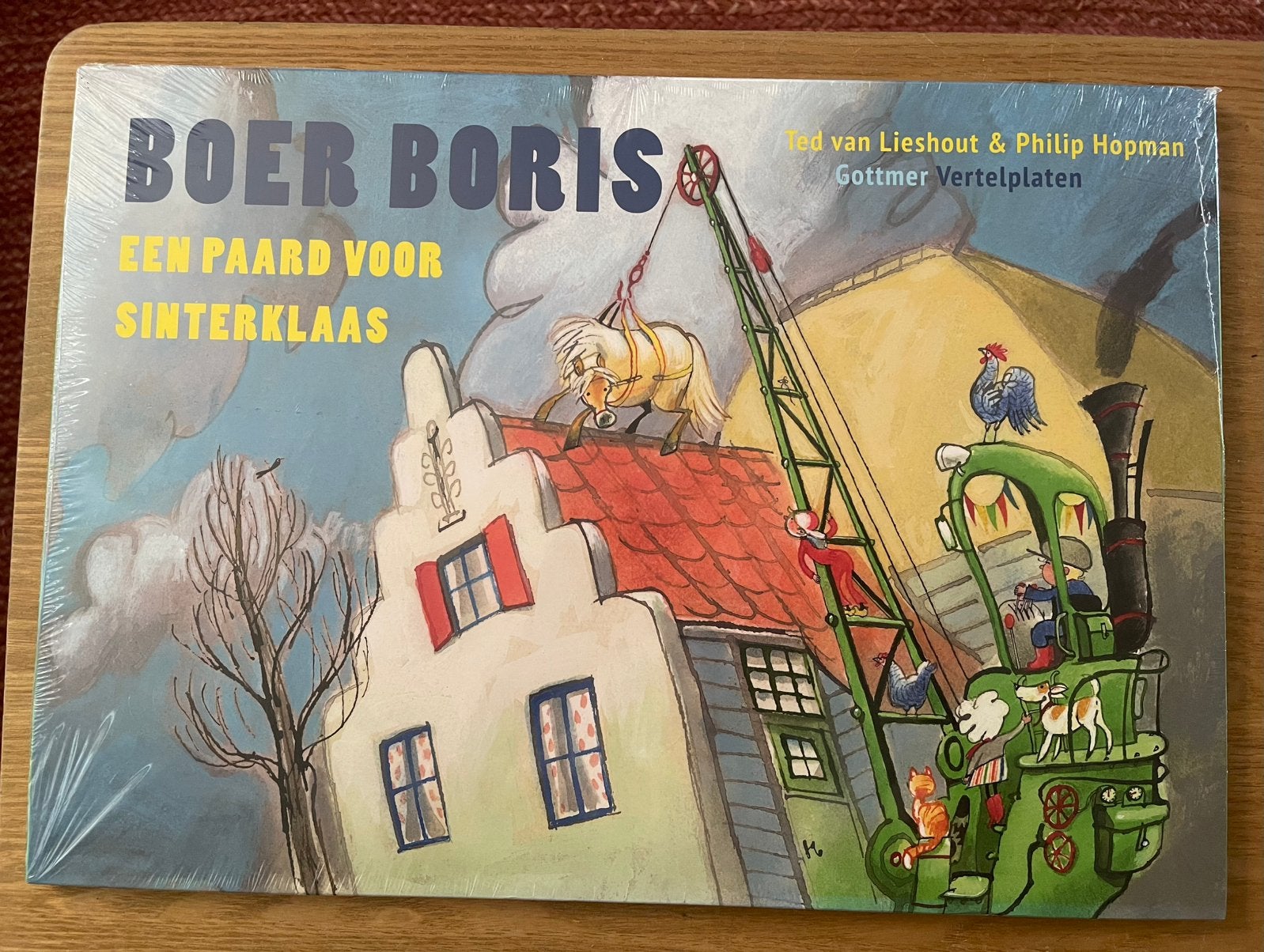 Boer Boris en het paard van Sinterklaas. Vertelplaten., Ophalen of Verzenden, Nieuw