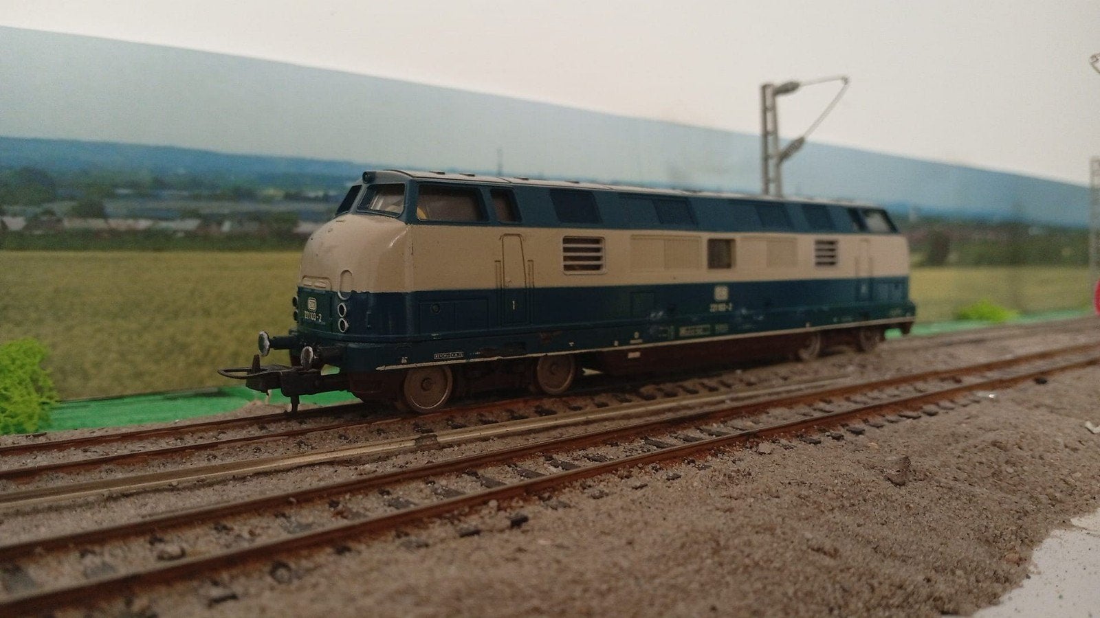 Märklin Locomotief DB 218 217-8 Diesel - Gebruikt, Ophalen of Verzenden