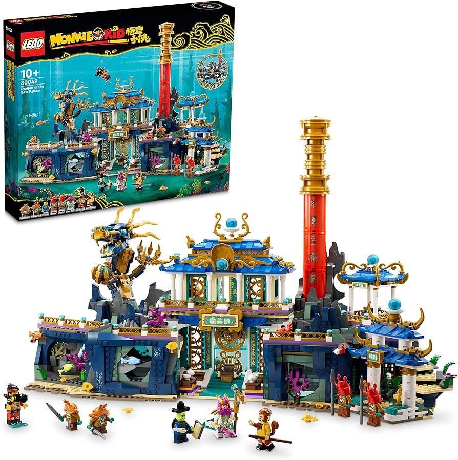 LEGO Monkie Kid - Dragon of the East Palace (80049), Verzenden, Nieuw, Complete set, Compleet