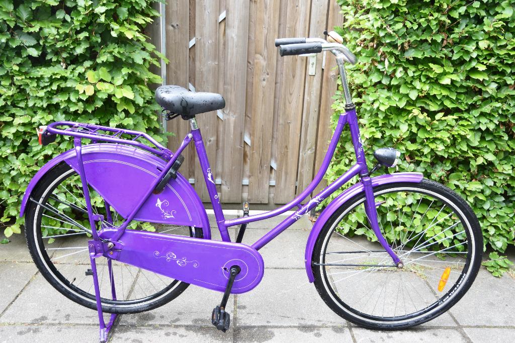 Omafiets damesfiets frame=58cm 28inch AXA, Terugtraprem, 56 cm of meer, Zo goed als nieuw, Ophalen