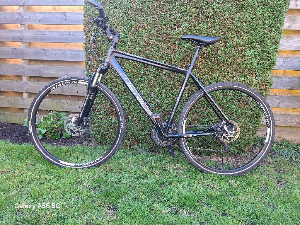 Merida Crossway 500, Fietsen en Brommers, Vering, Meer dan 20 versnellingen, Schijfrem, 53 tot 57 cm