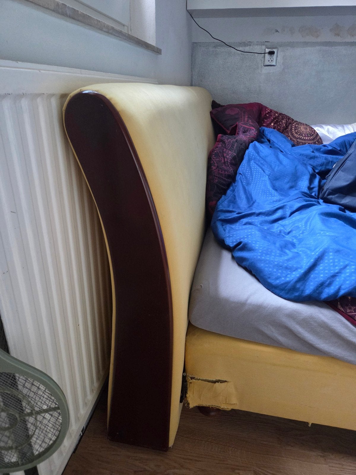 Gratis pullman boxspring, Huis en Inrichting, Slaapkamer | Bedden, Ophalen, Gebruikt, Tweepersoons, 180 cm