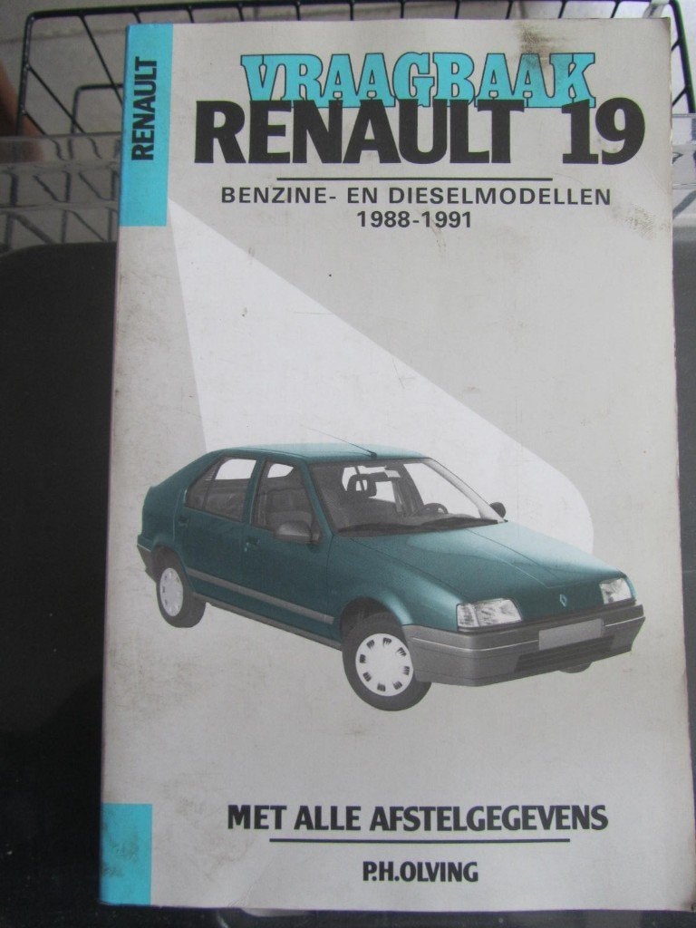 vraagbaak  RENAULT 19    1988 -  1991, Ophalen of Verzenden