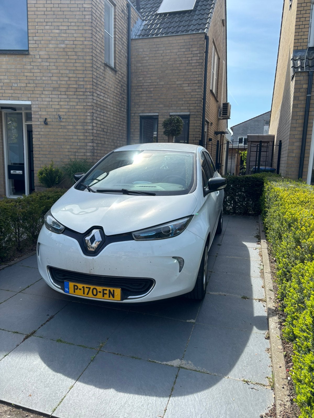 Renault ZOE Electric - 93pk - 2019 - 56.000km - huurbatterij, Auto's, Stof, Wit, Elektrisch, Particulier